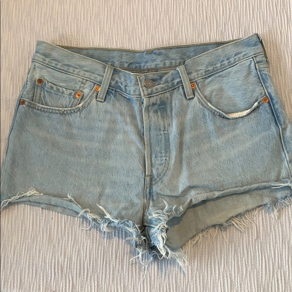 Levi 501 jean shorts